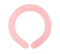 Ciieeo Collarín Refrescante Cuello de Verano Almohada de Hielo Portátil Rosa Suministro de Refrigeración para Deporte al Aire Libre Alivio del Calor y Fatiga