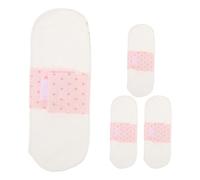 Ciieeo Compresas Menstruales Lavables de Algodón 21 CM 4 Unidades Reutilizables de Tela Transpirables y Suaves para Embarazo y Posparto Protección a Prueba de Fugas