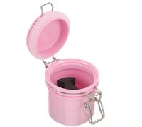 Ciieeo Contenedor para Pegamento de Pestañas 200ml Rosa, Frasco Sellador de Almacenamiento para Extensiones de Pestañas, Soporte Compacto para Salón y Uso Doméstico