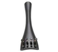 Ciieeo Cordal de Violonchelo Negro de Madera y Metal, Ligero y Fuerte, Tablero de Cuerdas Profesional para Repuesto y Mantenimiento del Violonchelo