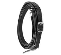 Ciieeo Cordones de Tobillo Anticaída Desmontables para Tacones Altos, Correa Cruzada de Cuero Pu Negro Espejo, Accesorio Ajustable para Zapatos Mujer, Protección Segura y Elegante