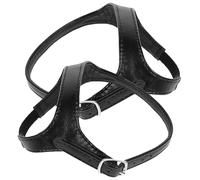 Ciieeo Cordones Elásticos de Cuero Sintético para Zapatos de Tacón Alto en Color Negro Diseño de Guirnalda, Antideslizantes Buena Estabilidad para Personalizar Tus Zapatos