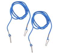 Ciieeo Cordones para Guantes Infantiles Clips Antipérdida, Cuerda para Manoplas de Invierno en Azul, Talla Única, Accesorios Prácticos para Sujetar y Colgar Manoplas