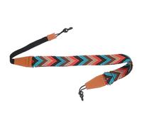 Ciieeo Correa para Ukelele Ajustable sin Taladro Cinturón de Hombro Tejido en Jacquard para Ukeleles de 21 23 y 26 Pulgadas Doble Gancho en J Accesorio Cómodo para Instrumentos