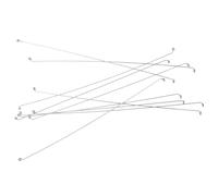 Ciieeo Cortador de Queso Manual Acero Inoxidable Alambre de Repuesto 10 Piezas 5.5 Pulgadas para Cortar Queso, Jamón y Mantequilla en Cocina Doméstica