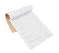 Ciieeo Cuaderno de Contabilidad Financiera A4 Doble Cara, Libro de Registro de Inventario con Cuadrícula Vacía, Libreta para Gastos Comerciales y Seguimiento Financiero en Oficina