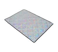 Ciieeo Cubierta Aislante para Congelador Vertical de 99x69 Cm | Poliéster Plata, y Antirayaduras, Uso Interior y Exterior, Ajuste para Frigorífico