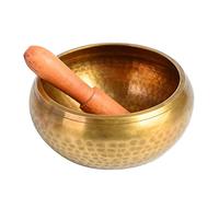 Ciieeo cuencos de chakra artesanía mesa regalos de yoga regalos tercera edad Cuenco de de golpeteo manual de latón mayor