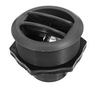 Ciieeo Deflector de Ventilación para Salida de Aire Acondicionado Rv Rejilla Redonda de Control de Flujo de Aire para Autobús Remolque y Garaje