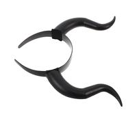 Ciieeo Diadema Cuernos de Demonio Negra Diadema Tenebrosa para Halloween Accesorio Gótico para Disfraz Cuernos Curvados Realistas y Cómodos para Fiestas de Carnaval y Cosplay