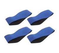 Ciieeo Diadema de Natación de Neopreno Azul Talla L, Protector Auditivo para Nadar y Ducha, Banda Ajustable para Piscina y Playa, Pack 4 Unidades para Protección de Orejas en Deportes
