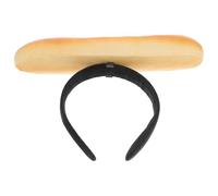 Ciieeo Diadema de Pan Forma de Baguette Ligera y Antideslizante, Accesorio Creativo para Fiestas, Maquillaje y Lavado Facial, Diadema para Spa y Cosplay, Adecuado para Mujeres y Niñas
