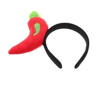 Ciieeo Diadema Divertida de Picante Roja para Mujer, Accesorio Loco Cabello, Aro de Pelo de Dibujos Animados Adecuado para Fiestas de Disfraces y Eventos Temáticos