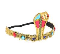 Ciieeo Diadema para Disfraz Tocado para Cosplay Tocado Egipcio Diadema de Serpiente Talla Única Se Adapta a La Moda