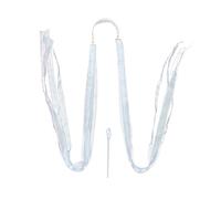 Ciieeo Diadema Tradicional China con Borlas Tamaño Único Accesorio Cabello Hanfu para Mujeres y Niñas Uso en Festivales Bodas Estilo Antiguo Azul y Claro