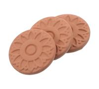 Ciieeo Discos Humidificadores de Terracota Reutilizables 3 Piezas, Hoja Humectante Bidireccional para Humidor de Cigarrillos, Control de Humedad Preciso para Almacenamiento y