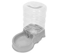 Ciieeo Dispensador de Agua Automático para Gatos y Perros Bebedero Transparente de Plástico Resistente Capacidad Ajustada para Uso Interior Comedero Desmontable para Mascotas