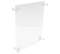 Ciieeo Divisor de Acuario Acrílico Transparente 30x40 Cm con Ventosas Ajustables, Placa de Aislamiento para Pecera y Separador de Tanque para Reproducción y Cuidado de Peces