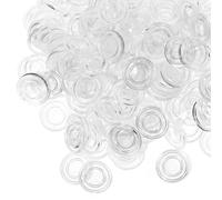 Ciieeo Espaciadores Antideslizantes para Mesas de Vidrio Transparentes, Almohadillas Protectoras de PP 18 Mm Diámetro, 200 Unidades para Evitar Deslizamientos en Muebles y Superficies