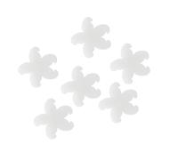 Ciieeo Esponja de Filtro Forma de Flor Color Claro, 10 Piezas, Alta bsorbente de Aceite, Multiusos para Spas y Piscinas