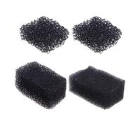 Ciieeo Esponjas de Maquillaje de Efectos Obsequios Negras 4 Piezas Gruesos y Finos para Creación de Moretones y Heridas Realistas en Cosplay y Halloween