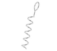 Ciieeo Estaca Metálica Espiral para Perros Reforzada Mango Anclaje Resistente para Exteriores Jardín y Camping Estaca para Perros Césped y Arena