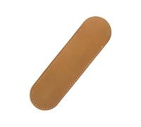 Ciieeo Estuche De Cuero para Estilográficas Funda Retro De Piel Hecha Mano Soporte Práctico y Elegante para Pluma Color Camel