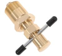 Ciieeo Extractor de Manguito 15mm y 22mm de Latón Dorado de Compresión Herramienta Resistente para Extracción de Casquillos en Fontanería Profesional