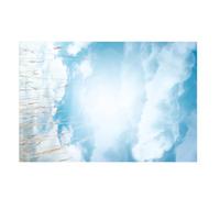 Ciieeo Fondo y Fotografía Profesional de Fotografía de Azul con Nubes en Papel Recubierto Ligero para Decoración del Hogar en Estudio