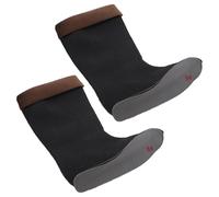 Ciieeo Forros Polares Aislantes para Botas de Hombre Calcetines Cálidos de Invierno con Forro de Felpa Talla 43-44 Térmicos y Resistentes al Agua para Senderismo Pesca y Uso en Clima