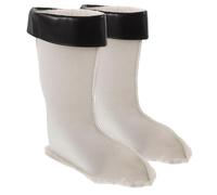 Ciieeo Forros Térmicos para Botas de Lluvia 2piezas Calcetines Interiores Altos 38 CM Forro de Felpa Gruesa y Cálida para Botas de Invierno Talla L 42-44 Unisex para Senderismo y