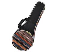 Ciieeo Funda Gruesa para Mandolina Estilo Nacional Mochila Doble Acolchado Grueso para Transporte Cómodo y Protección Resistente Mochila para Mandolina Adecuado para Viajes y Uso Diario