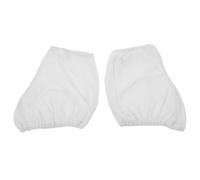 Ciieeo Fundas Elásticas Blancas para Patines de Hielo Talla 34-38 Cubrebotas de Terciopelo Lavables para Patinaje Artístico y Protección contra Frío Unisex para Deportes de Invierno