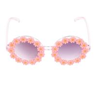Ciieeo Gafas de Sol Diseño Floral de Girasol, Ligeras Pc, Ideales para Fiestas de Disfraces y Carnavales, Protección UV