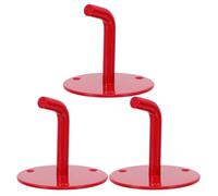 Ciieeo Gancho Metálico para Extintor de Co2 de 2 a 9 Kg Soporte de Pared Resistente de Hierro Juego de 3 Unidades para Almacenamiento Seguro en Hogares Oficinas y Vehículos