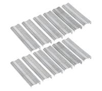 Ciieeo Grapas Tipo M para Jaulas de Animales 600 Piezas Acero bajo Carbono Clips para Reparación de Gallineros y Conejeras Herramienta Manual para Jaulas de Aves y Mascotas