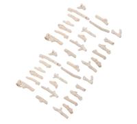 Ciieeo Grava Decorativa Natural de Coral Triturado para Acuarios 250 G - Material Filtro para Peceras de Agua Dulce - Piedra Coral para Paisaje y Regulación Ph Acuarios