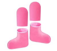 Ciieeo Guantes Cera de Parafina para Manos y Pies, Guantes y Botines Aislantes Térmicos, Kit de Cuidado Hidratante para Spa y Pedicura en Casa, Protección contra Sequedad