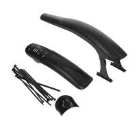 Ciieeo Guardabarros Trasero Ajustable 26/27,5/29 Pulgadas | Liberación Rápida, Cobertura Total Ampliada, Nylon y Pc, Negro, para Gravel y E-bike