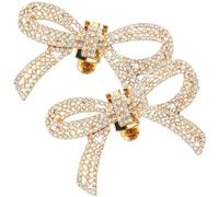 Ciieeo Hebillas Decorativas para Zapatos Adornos de Cristal, Clips Extraíbles para Tacones Altos de Mujer, Accesorios para Ocasiones Obsequios como Graduaciones y Bodas, 1 Par