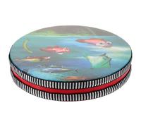 Ciieeo Instrumento Superficie Suave y Fácil de Usar Oceánico de Madera Redondo para Niños y Profesionales Adecuado para Reuniones Familiares y Aulas de Música