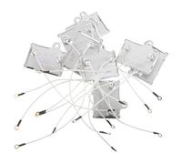 Ciieeo Interruptor de Control de Temperatura para Olla Arrocera Placa Calefactora de Hierro y Ahorro de Energía, Accesorio de Mantenimiento para Familias, Paquete de 12 Piezas