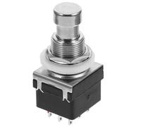 Ciieeo Interruptor Pedal Pines para Guitarra Footswitch Musical No Bloqueante Accesorio Efectos para Amplificador y Pedal Repuesto y Compacto para Bajos y Guitarras Eléctricas