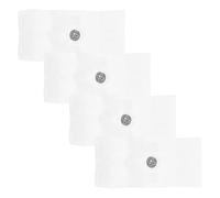 Ciieeo Juego de 4 Topes para Puertas Correderas de Ducha de Silicona Flexible 48 CM Bloques Protectores Anticolisión para Puertas de Vidrio Guía Inferior Ajustable para Baño