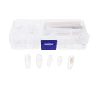 Ciieeo Juego de Almohadillas Nasales Nasales de Silicona Suave para Gafas 25 Pares Kit de Reparación Tornillos y Herramientas Almohadillas Antideslizantes para Montura de Gafas y Ópticas