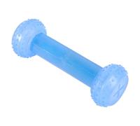 Ciieeo Juguete para Perros de Verano Congelado Tipo Mancuernas Material TPR Resistente a Mordeduras Diseño Orificio de Drenaje para y Refrescar Adecuado para Cachorros