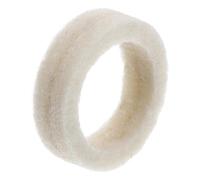 Ciieeo Junta de Fieltro Anillo de Sellado de Fieltro Redondo Beige, para Máquinas de Espresso y Cafeteras, Limpieza Eficaz, Ligero y Fácil de Usar, para Uso Marcha