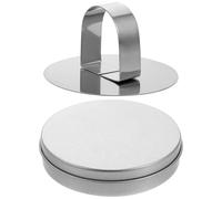 Ciieeo Kit de 2 Moldes de Hojalata para Galletas Creativas, Ligeros y Compactos, Ideales para Decoración de Tartas y Postres en Navidad
