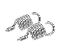 Ciieeo Kit de 2 Resortes Metálicos Galvanizados para Columpios y Sillas Hamaca, Resorte Oscilante Resistente de 6.5x34x95 Mm para Accesorios de Suspensión en Porche y Jardín