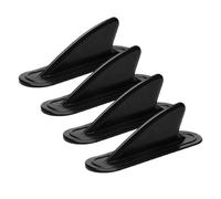 Ciieeo Kit de 4 Quillas Desmontables para Tabla de Surf Estabilizadores para Kayak, Accesorio para Deportes Acuáticos Contorno Completo y Superficie Amplia